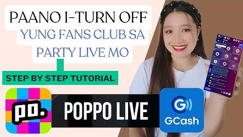 Paano I-Turn Off yung Fans Club sa party live mo? Para maka pasok sila #poppolive2024 #VinesVlogs