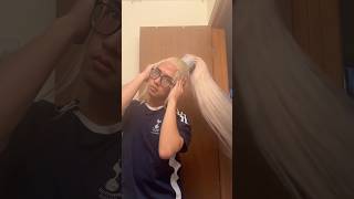 Drag Ponytail Wig Tutorial #hair #drag