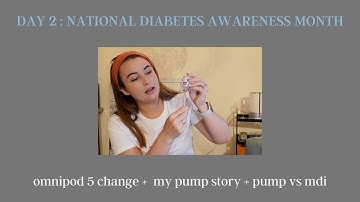 [Day 2] omnipod 5 site change + my pump story + pump vs. mdi
