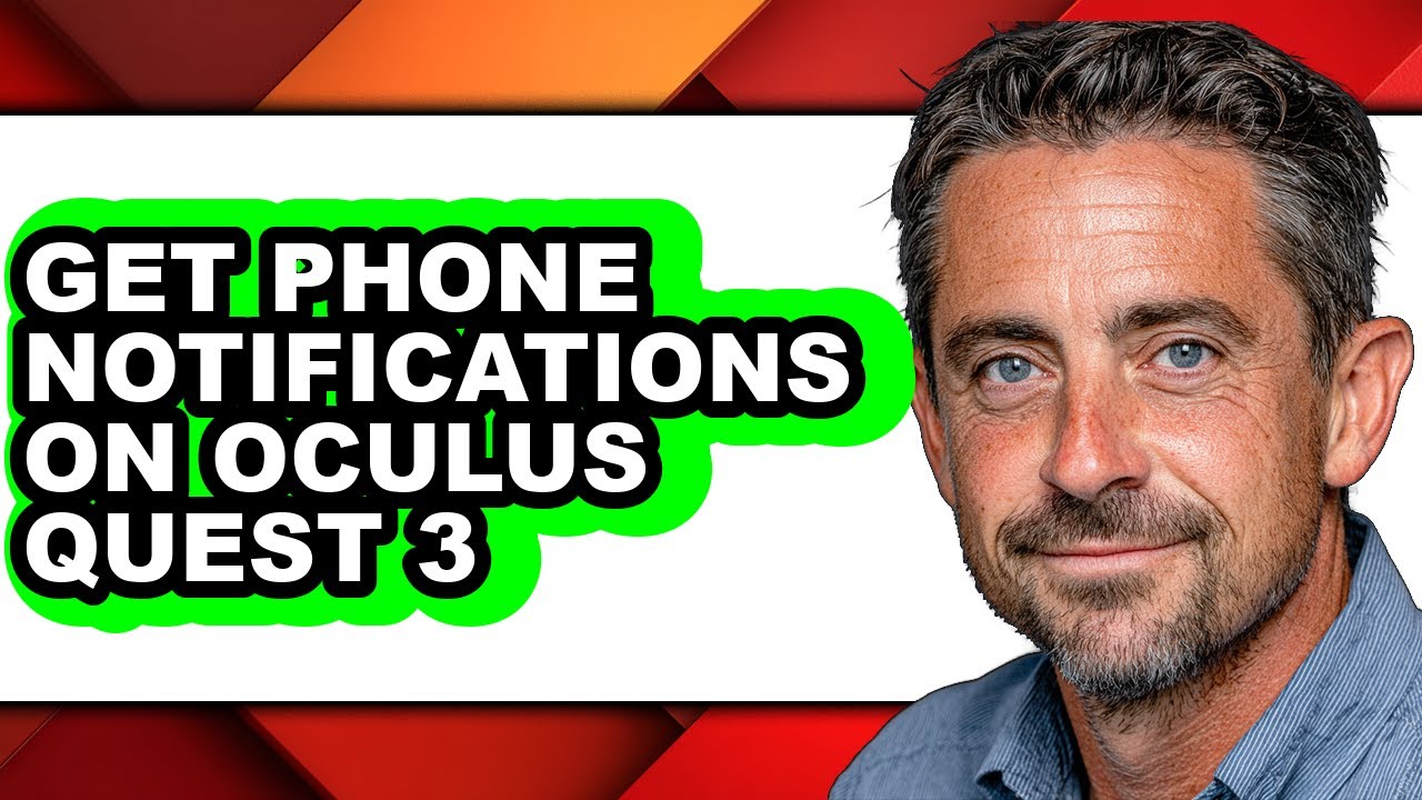 How to Get Phone Notifications on Oculus Quest 3 (easy Method)