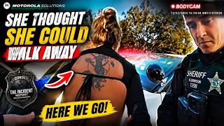 Woman Refuses To Exit Car — Deputies Break Window During Repossession