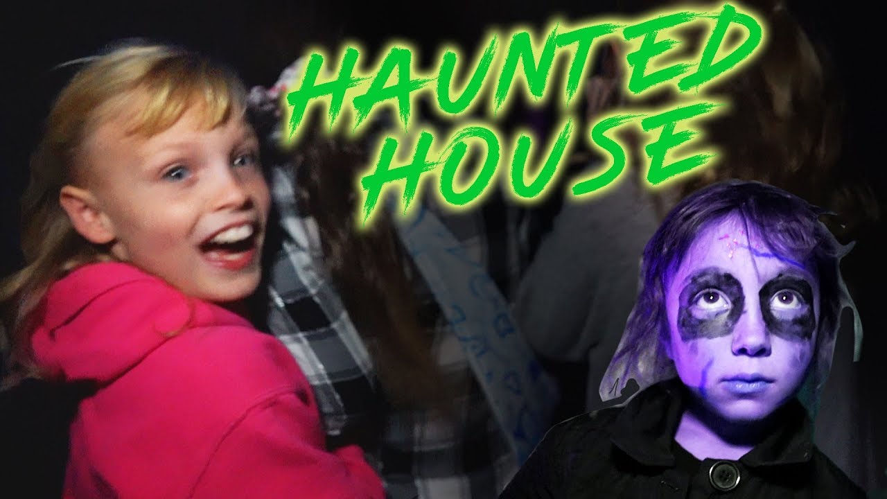 Haunted House with my friends! Payton Ninja kidz YouTube