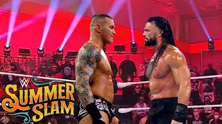 Randy Orton vs Roman reigns at summerslam Dream match
