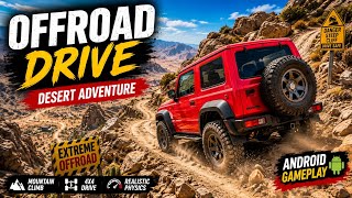 Offroad Drive Desert Gameplay – Extreme 4x4 SUV Mountain Climb Driving | Android Gameplay   screenshot 1