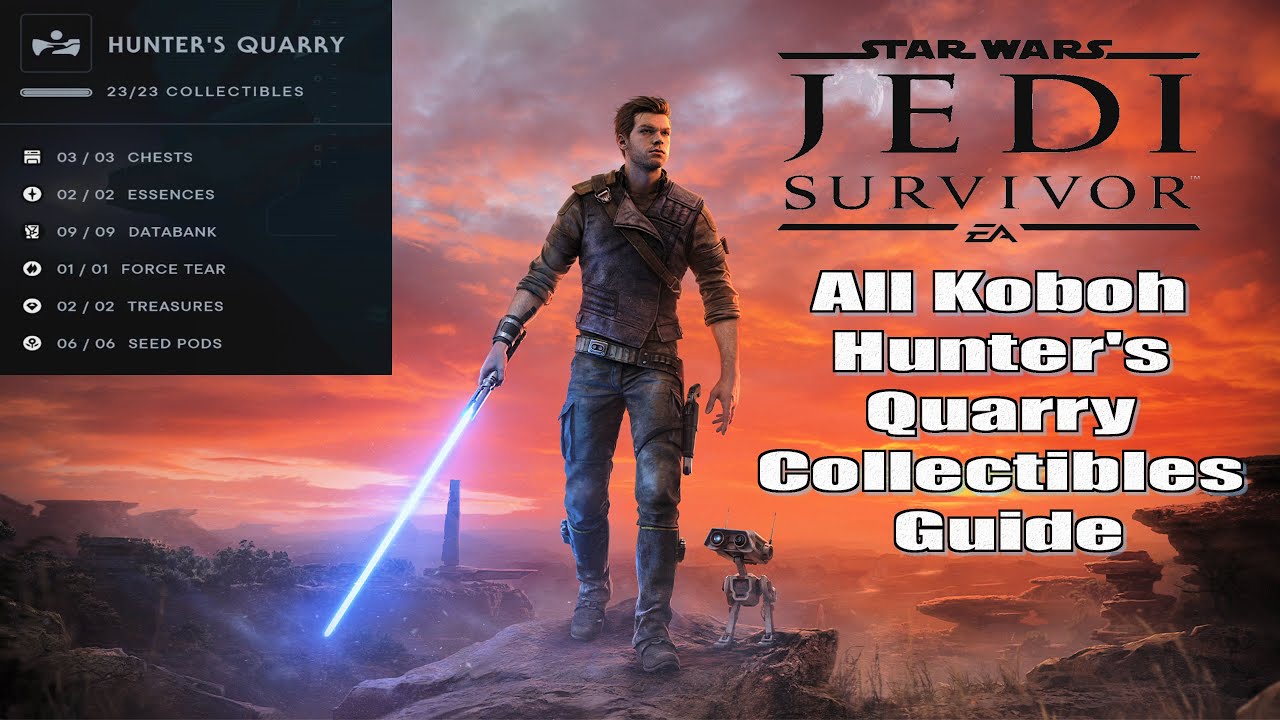 Star Wars Jedi Survivor Koboh Hunter's Quarry Collectibles Guide