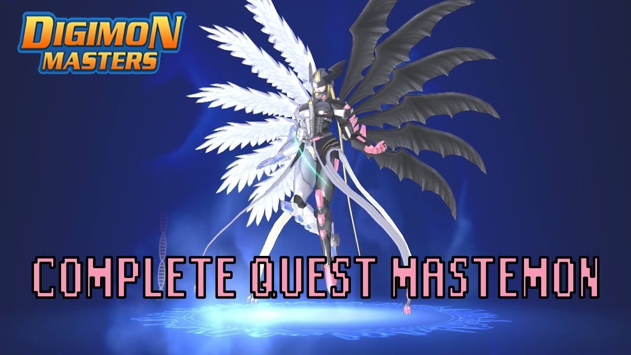 Digimon Masters Quest Mastemon Complet
