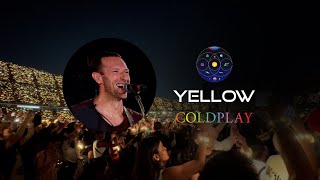 YELLOW - COLDPLAY | Live in BANGKOK 2024🪐| MUSIC of the SPHERES world tour