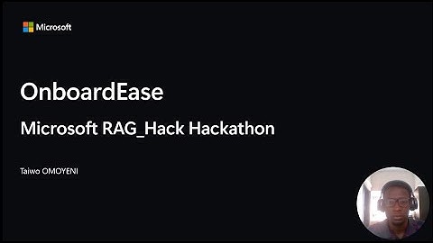 Onboardease   RAG Hack Presentation