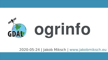 ogrinfo - explore vector data with the command line