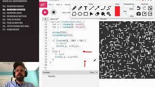 CP1: Randomness in P5JS – Random Choices