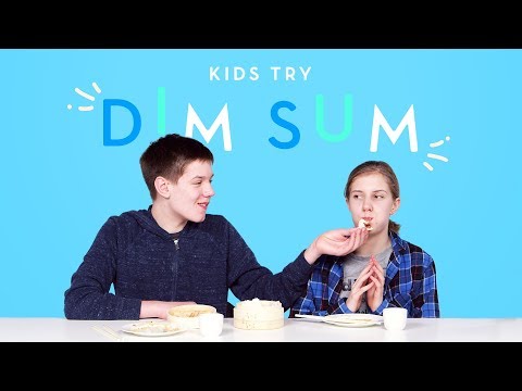 Kids Try Dim Sum | Kids Try | HiHo Kids
