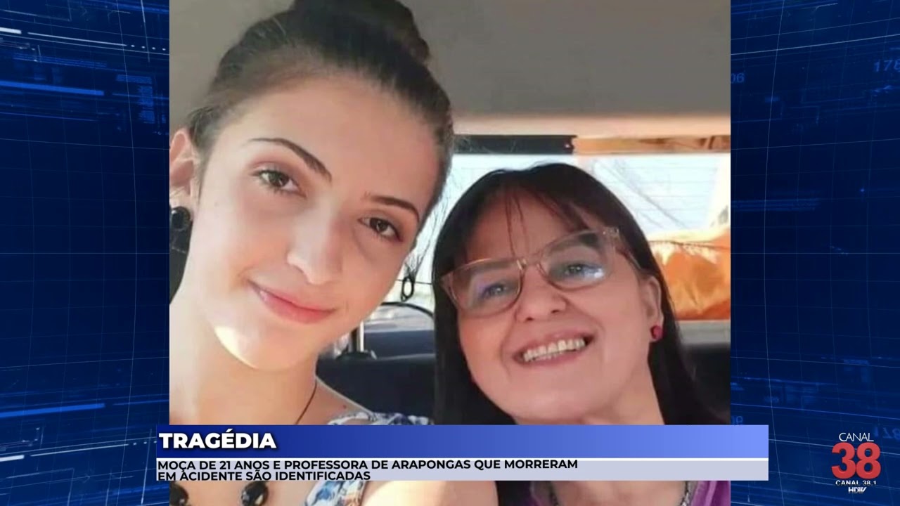 MOÇA DE 21 ANOS E PROFESSORA DE ARAPONGAS QUE MORRERAM EM ACIDENTE SÃO IDENTIFICADAS MOÇA DE 21 ANOS E PROFESSORA DE ARAPONGAS QUE MORRERAM EM ACIDENTE SÃO IDENTIFICADAS