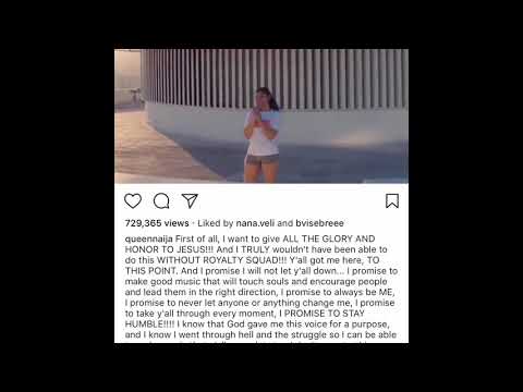 QUEENNAIJA SIGNS RECORD