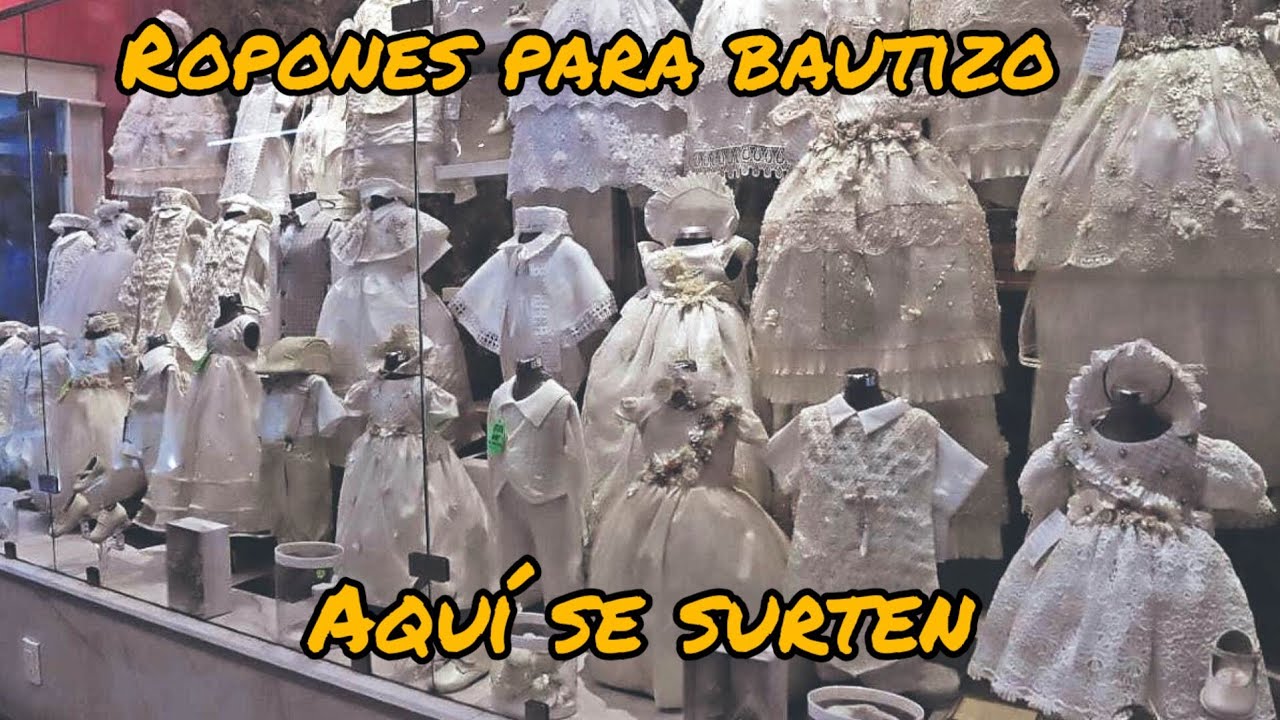 Dónde ROPA PARA BAUTIZO en el centro? - YouTube