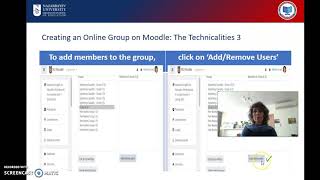 Using Moodle for Group Activities in the Online Classroom Using Moodle for Group Activities in the Online Classroom