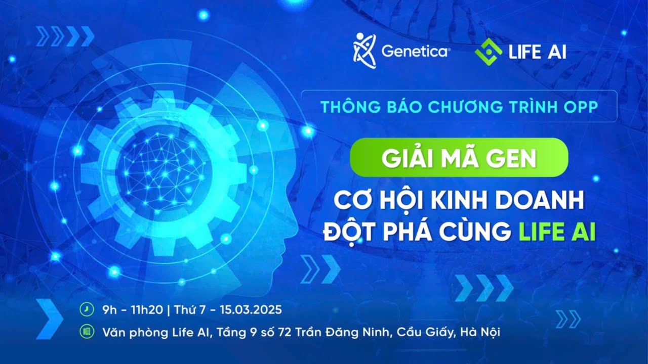 [TRỰC TIẾP] TIỀM NĂNG ỨNG DỤNG GIẢI MÃ GEN (15.3.25)