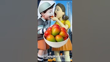 Squid Game AI Carton of Mangoes ASMR #squidgame #squidgame2 #ai #asmr