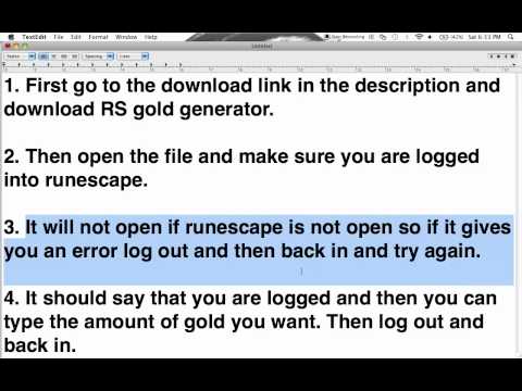 Free runescape gold