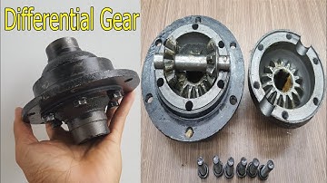 Differential Gear (Unboxing-Project diy car)
