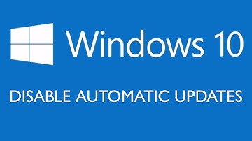 Windows 10 disable automatic updates