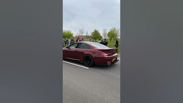 SUPERCHARGED V10 M6 | ULTIMATE BMW CAR MEET UK #bmwm6 #bmwm #bmw #supercharged #carspotting