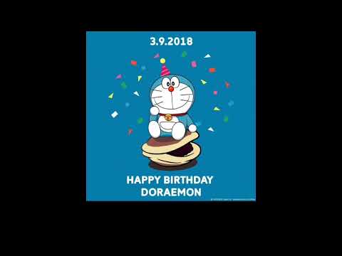 多啦A夢doraemon 生日 birthday