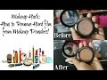 How to Remove Hard Film from your Makeup!