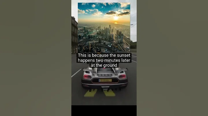 🌇 Watch the Sunset Twice at the World's Tallest Building: Burj Khalifa in Dubai 🏙️