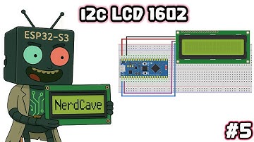 ESP32S3 Pico - 16x2 LCD I2C