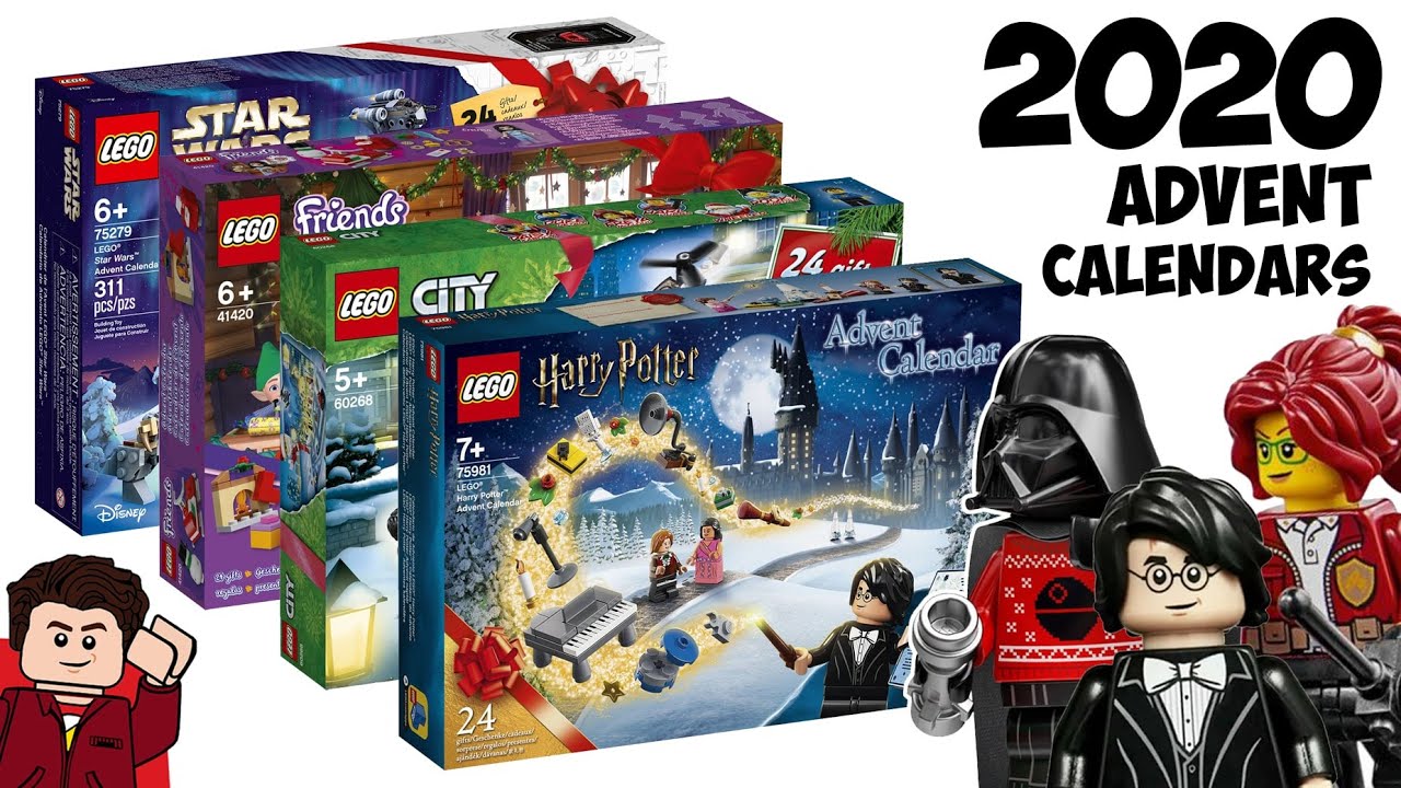 Forudsige Politibetjent Talje LEGO 2020 Advent Calendars Officially Revealed - YouTube