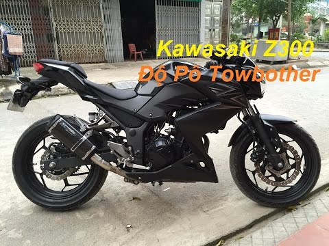 Độ Pô Z300 độ PÔ Towbother Full cacbon - Dịch vụ độ PÔ tại nhà cho AE khu vực hà nội và các tỉnh lân cận -