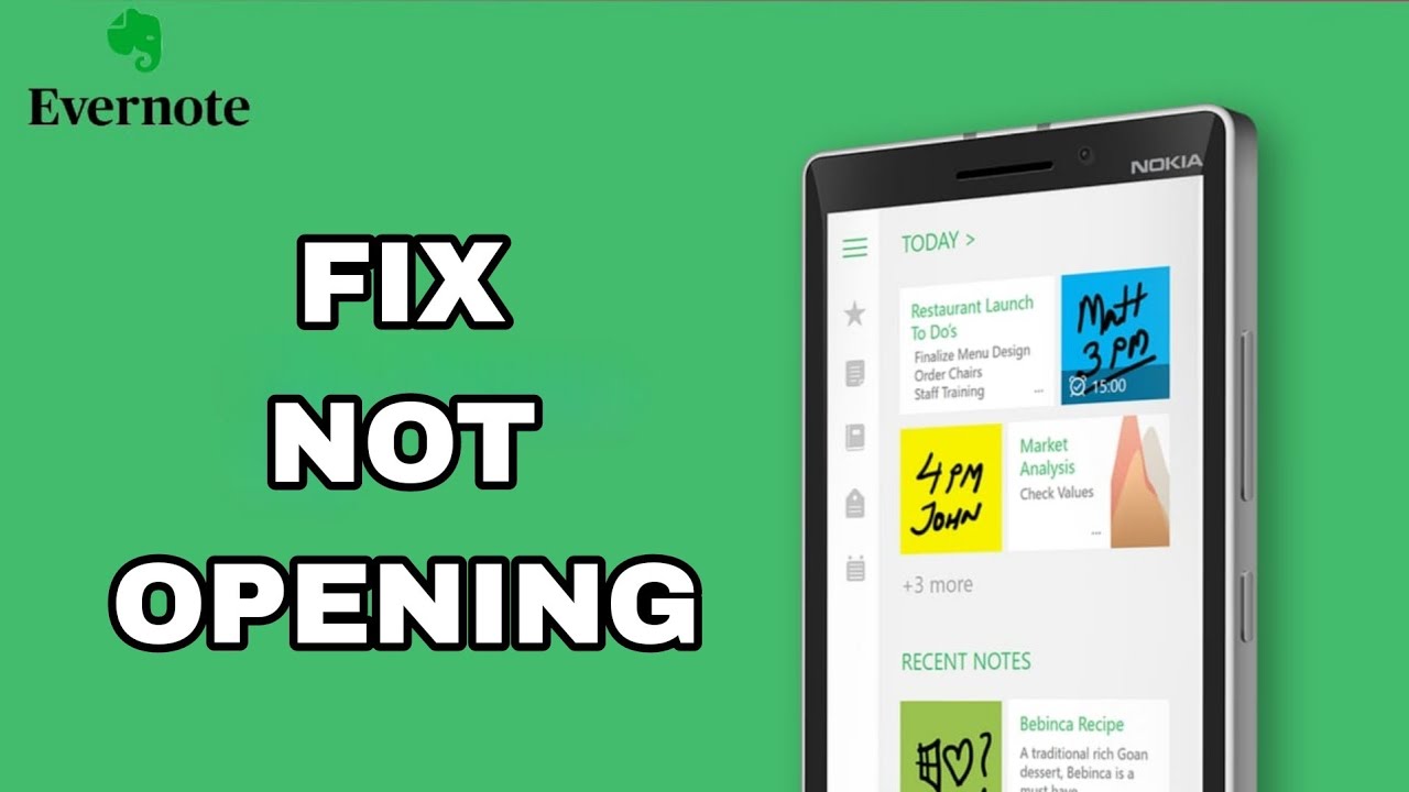 How To Fix And Solve Not Opening On Evernote App | Final Solution - YouTube