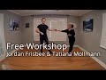 Jordan Frisbee & Tatiana Mollmann: HOW TO DANCE A PERFECT TOSS-OUT in WEST COAST SWING [free]