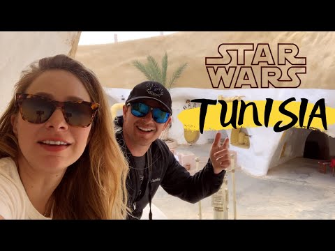 LUKE SYKWALKER'S HOUSE - STAR WARS FILM SET in TUNISIA - 2019