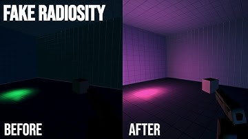 Fake Radiosity/Global Illumination in my Game (Short video)