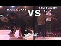 Hip-Hop Semi-Final - Juste Debout 2017 - Majid & Ukay vs Sam & Jimmy Yudat