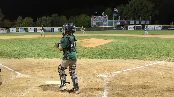 Fall 2022 Rall baseball 10U green Nick Fazzio pitc...