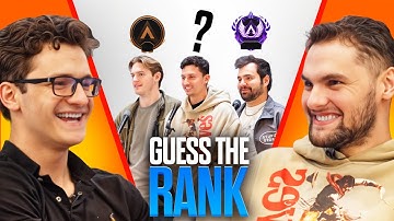 Guess the Rank - Apex Legends Edition