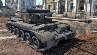 War Thunder: Avenger British Medium Tank Gameplay [1440p 60FPS]