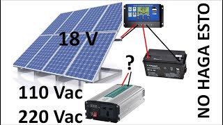 ✅ Error en Sistema de paneles Solares al conectar cargas de alto consumo