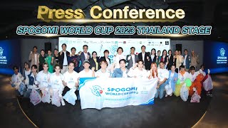 Press Conference Spogomi World Cup 2023 Thailand Stage 19th June 2023 @True5G Pro Hub,Siam Discovery