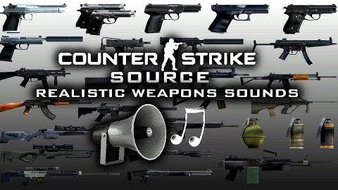 Counter-Strike: Source (PC) - Realistic Weapons Sounds Mod - Demonstration + Download