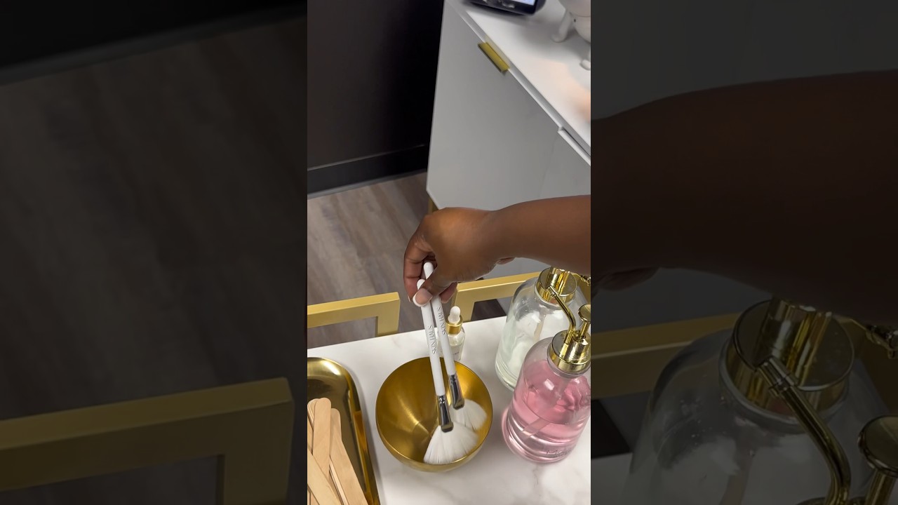 Set up for a Brazilian wax + Vajacial 