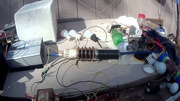 Kapagen 300w spark gap Variac driven with mains