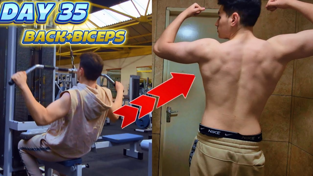Backshots No Diddy Bulk Season Day 35 Back Biceps Youtube 
