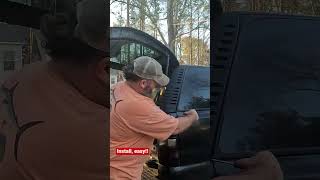 Cadillac Escalade D-Pillar Covers On The Gangsta Burb