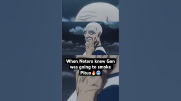 Gon was on BT #hunterxhunter #gonfreecss #netero #anime #animeedit #animelover