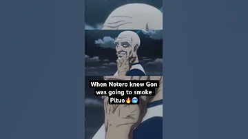 Gon Was On BT Hunterxhunter Gonfreecss Netero Anime Animeedit Animelover 
