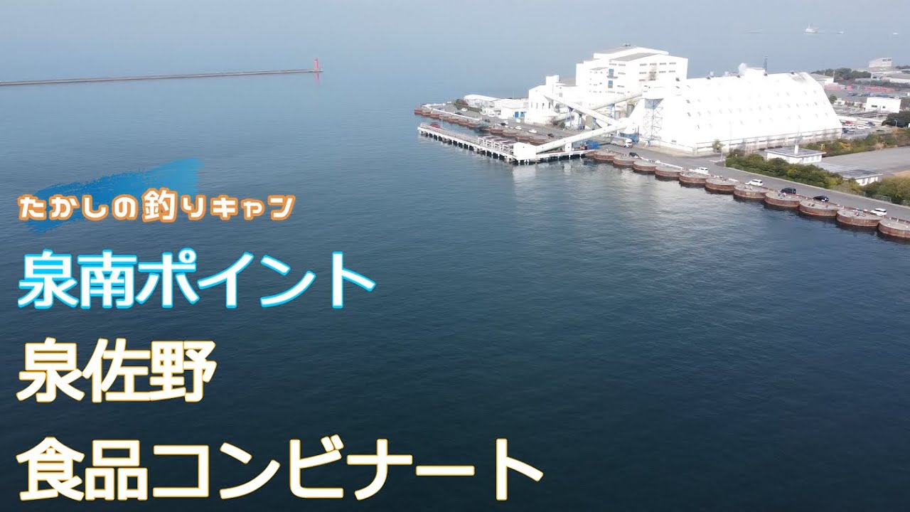 泉南ポイント 泉佐野食品コンビナート 立入禁止 と釣り人が交錯するカオスな釣り場 ゴミ問題 マナー問題を問われる場所 Youtube