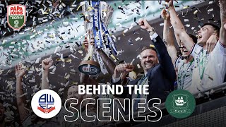 Papa Johns Trophy Final 2023: Bolton Wanderers v Plymouth Argyle | Behind The Scenes